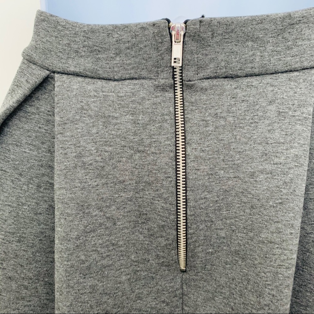 Gray A-line Skirt - Picture 5 of 8